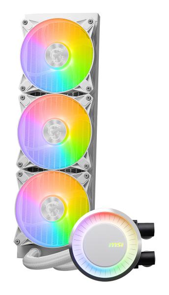 MSI MAG Coreliquid E360 White – 360mm ARGB Wasserkühlung für Intel & AMD | Weiß leise & leistungsstark